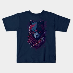 Shinobi Beast - Diseños de animales ninjas Kids T-Shirt